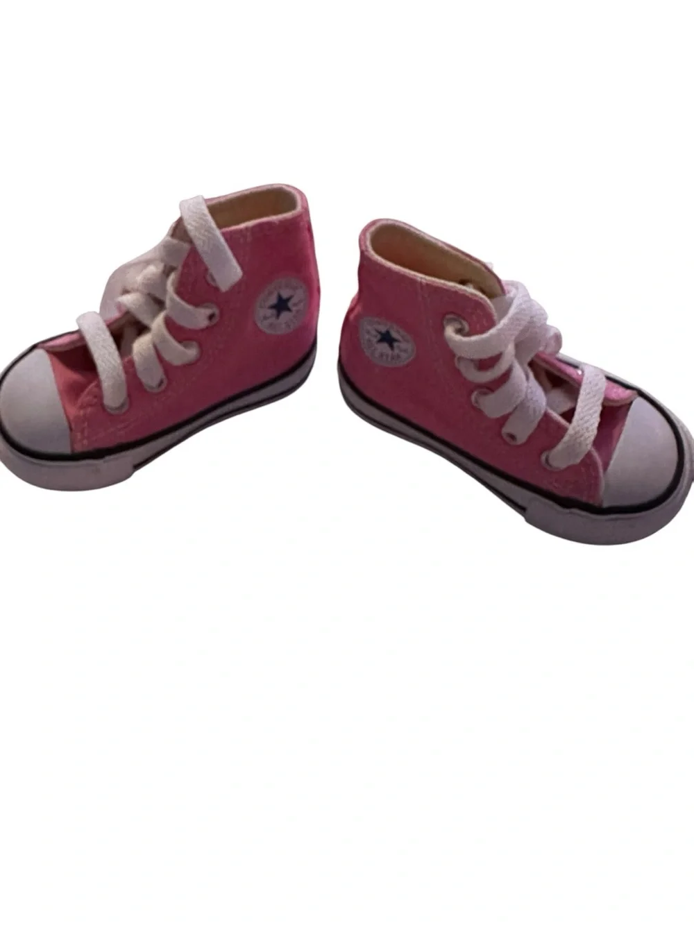 Converse Infant Pink Classic High-Top Sneakers - Size 3